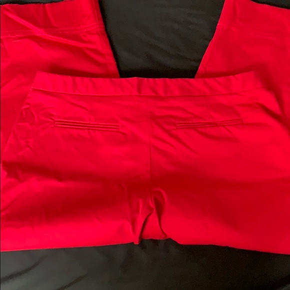 🍃George | Red Capri Slacks - Picture 4 of 4